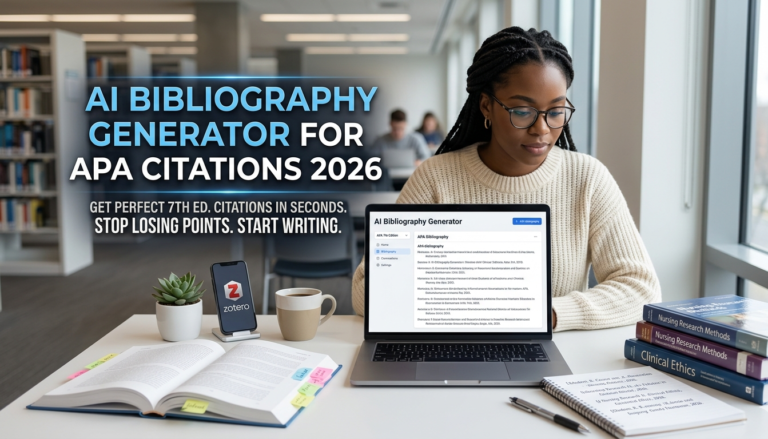 AI Bibliography Generator for APA Citations 2026