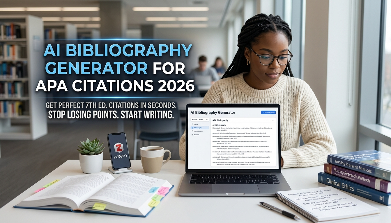 AI Bibliography Generator for APA Citations 2026