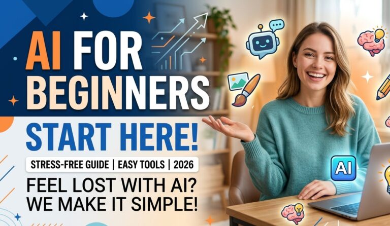 AI Tools for Beginners 2026: The Ultimate Simple Guide