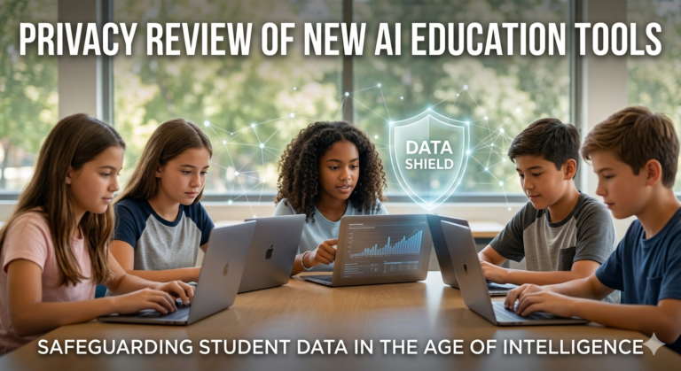 Privacy review of new AI education tools