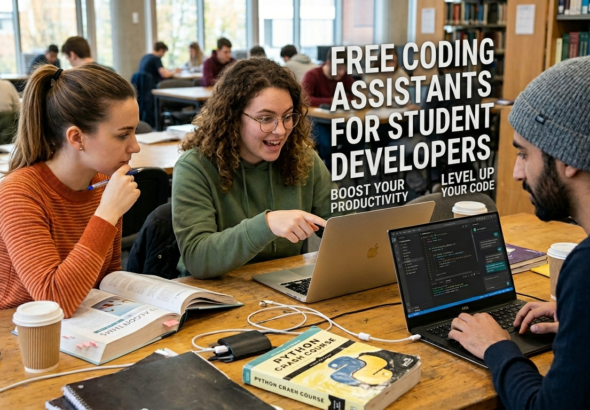 Free coding assistants for student developers